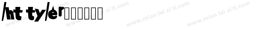 lht tyler字体转换